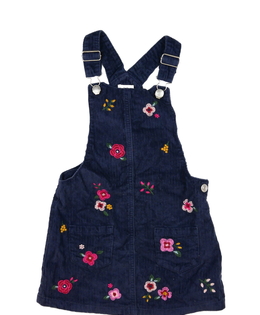 Modré květinové šaty F&F