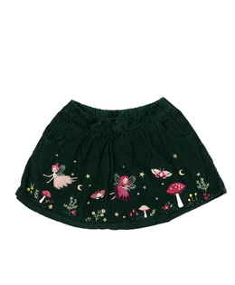 Krásná zelená manšestrová sukně Tu 