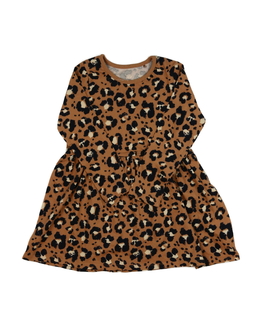 Hnědé vzorované šaty George