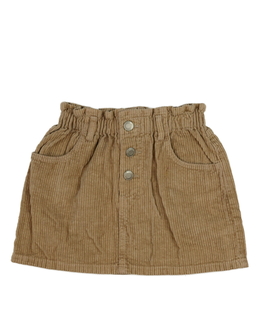 Hnědá manšestrová sukně Zara