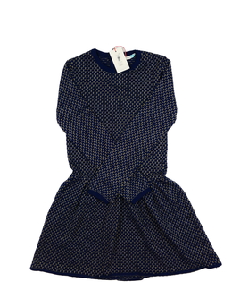 Nové teplé modré šaty se zlatými detaily John Lewi