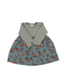 Světlé květinové šaty Next