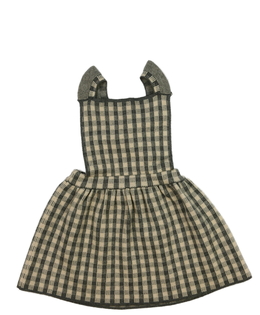 Kostkované teplejší šaty Zara