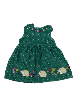 Zelené šaty s ježky Jojo Maman Bébé