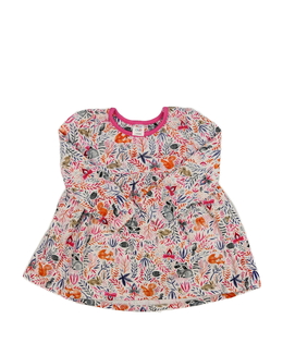 Světlé šaty se zvířátky 