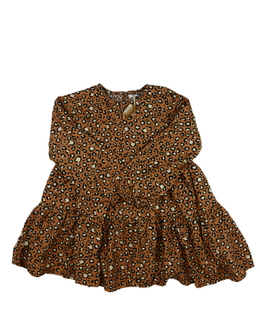 Nové hnědé vzorované šaty Next