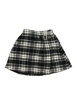 Černo-bílá kostkovaná sukně Next