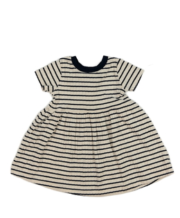 Světlé šaty s modrými pruhy Next