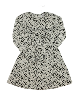 Krémové květinové šaty Zara