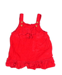 Červené šaty s mašlí Next