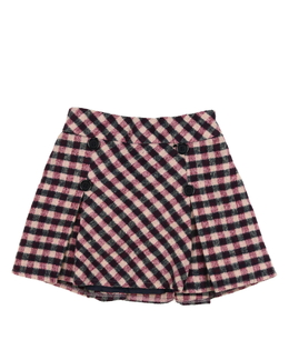 Tmavší barevná teplejší sukně Nutmeg