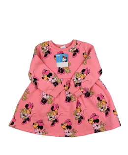 Nové růžové mikinové šaty Minnie Disney 