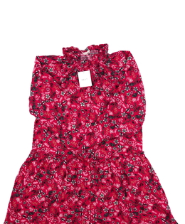 Nové společenské vzdušné červené šaty Next