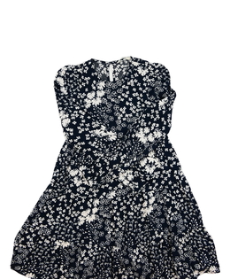 Tmavě modré vzdušné společenské šaty George