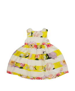 Nové světlé květinové společenské šaty Mothercare