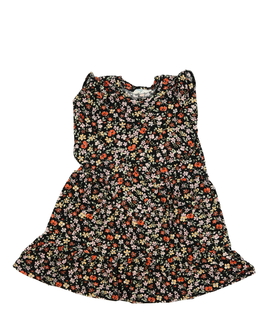 Černé květinové šaty Primark 