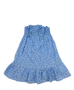 Modré vzdušné šaty s kolečky Primark