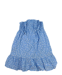 Modré vzdušné šaty s kolečky Primark