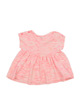 Růžové melírované krátké šaty Next