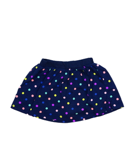 Tmavě modrá kraťasová sukně s kolečky Carter´s 