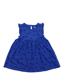 Tmavě modré šaty s kolečky M&S