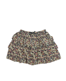 Světlá květinová vrstvená sukně H&M