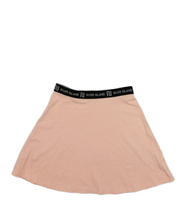 Růžová slabá áčková sukně River Island 