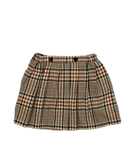 Hnědá pruhovaná sukně Primark 