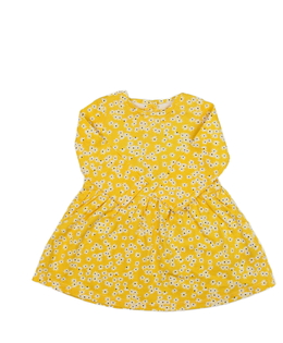 Žluté květinové šaty Mothercare