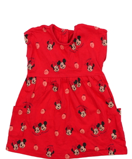 Červené šaty Minnie Disney George