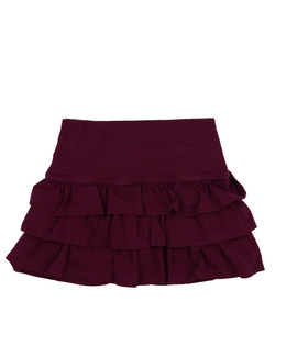 Bordo kraťasová sukně New Look 