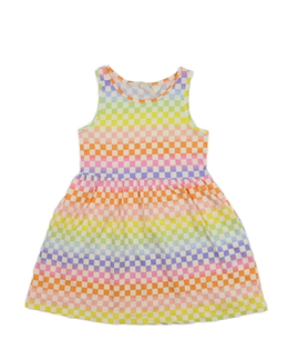 Barevně kostkované šaty H&M