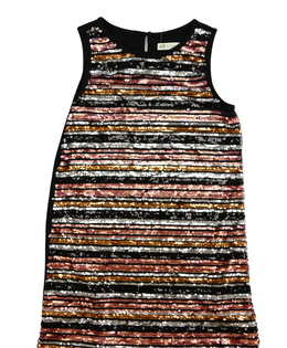 Černé flitrované šaty H&M