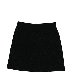 Černá sukně se zlatým vláknem River Island 