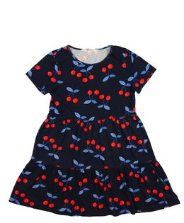 Tmavě modré šaty s třešněmi H&M
