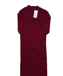Nové bordo pouzdrové šaty New Look 