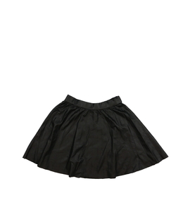 Černá koženková sukně Zara