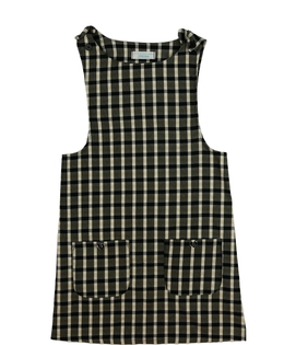 Kostkované tmavší šaty Primark 