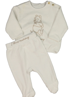 Bílé capáčky a triko Disney