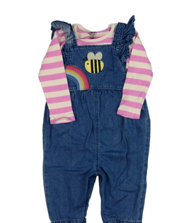 Pruhované body a overal s včeličkou F&F