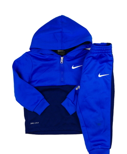 Modrá sportovní teplákovka Nike