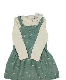 Nové zelené šaty a triko s límečkem Nutmeg