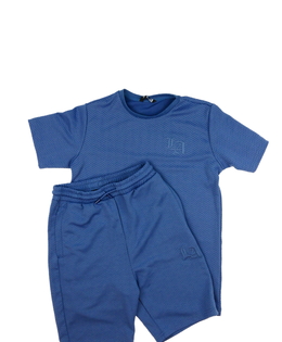 Modré triko a kraťasy 