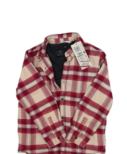 Nové tmavě šedé triko a košile M&S