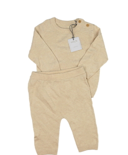 Nový hnědý pletený set Tu 