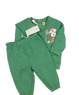 Nový zelený set s veverkou