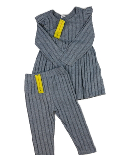 Nové modré šaty a legíny 