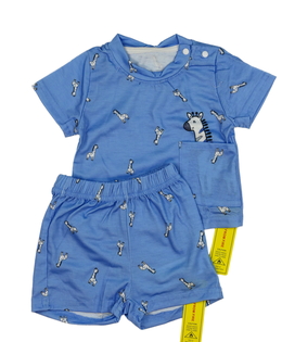 Nový modrý set se žirafami 