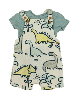Dinosauří overal a zelené body George