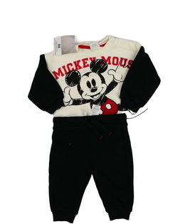 Nová černo-bílá teplákovka Mickey Disney F&F
